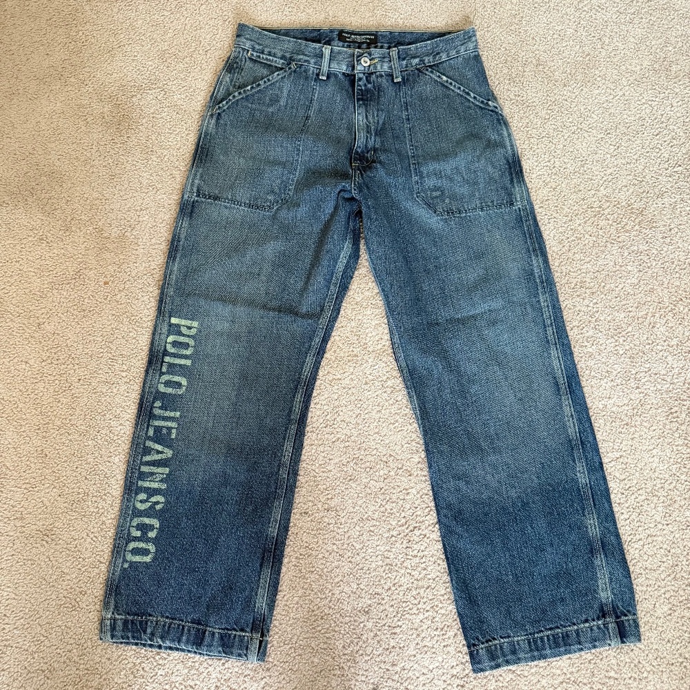 Y2K Vintage Ralph LaurenPolo Carpenter Skater Jeans